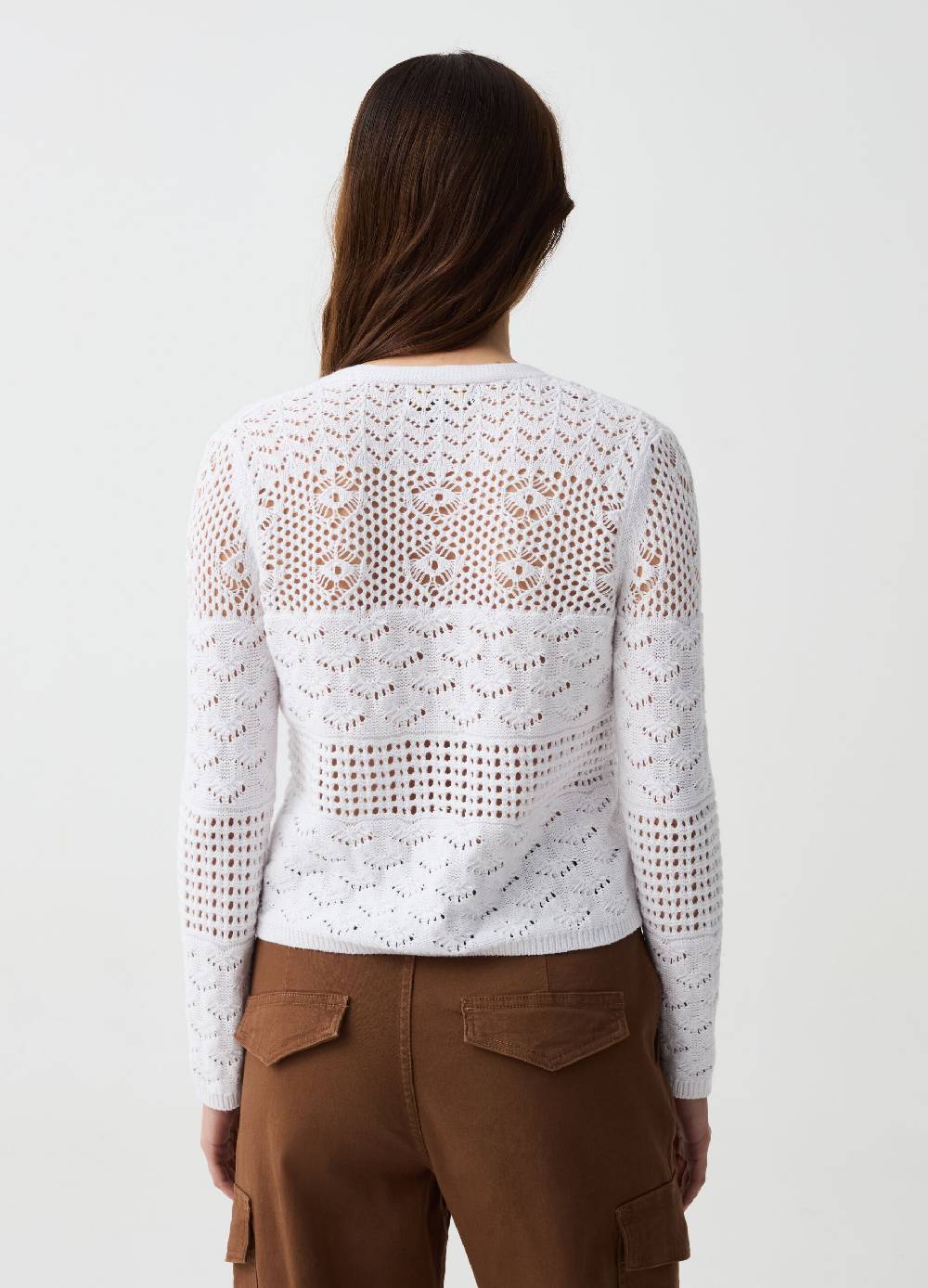 Ovs Cardigan multi popcorn stitch con laccetto Negozio