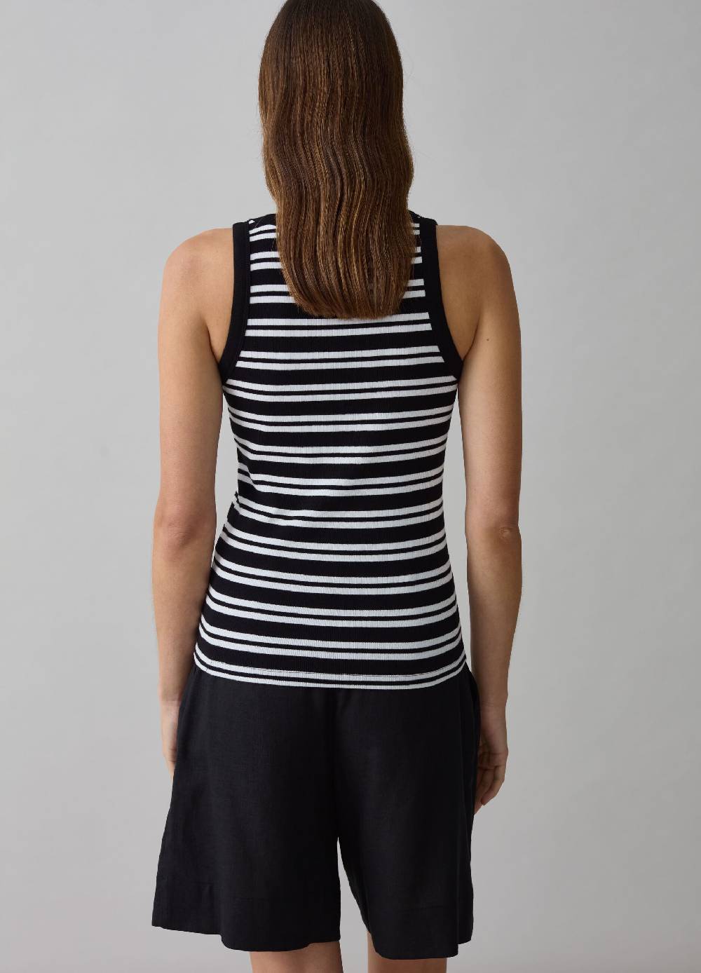 Ovs Tank top a costine fantasia a righe Moda