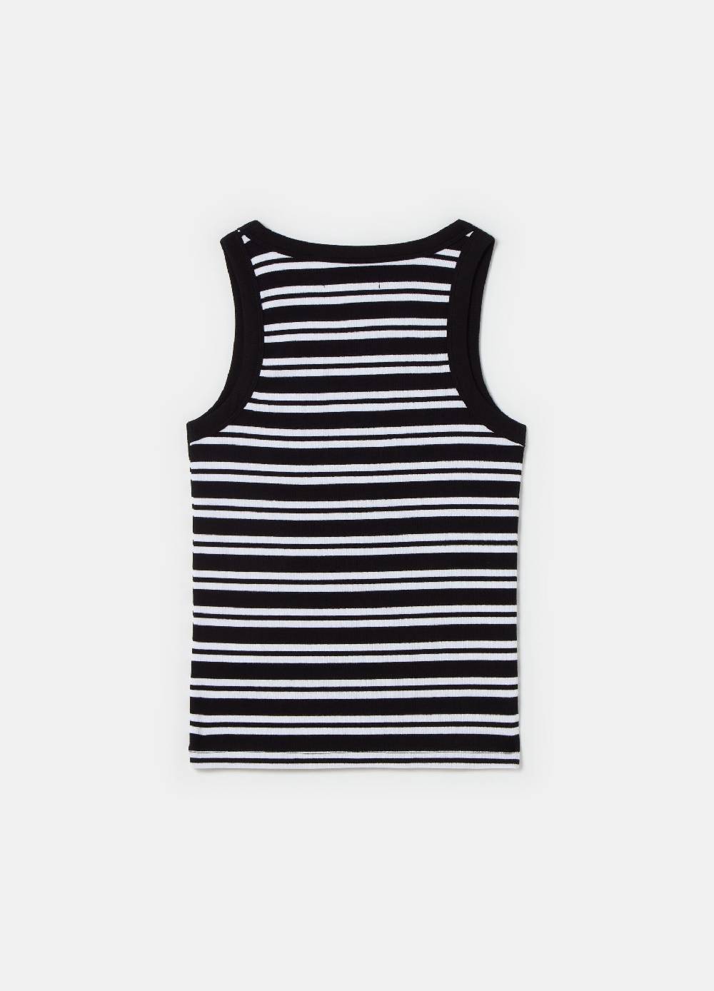 Ovs Tank top a costine fantasia a righe Moda