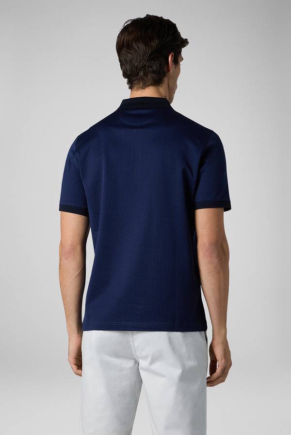 Pal Zileri Polo a zip in cotone mercerizzato Offerta temporanea