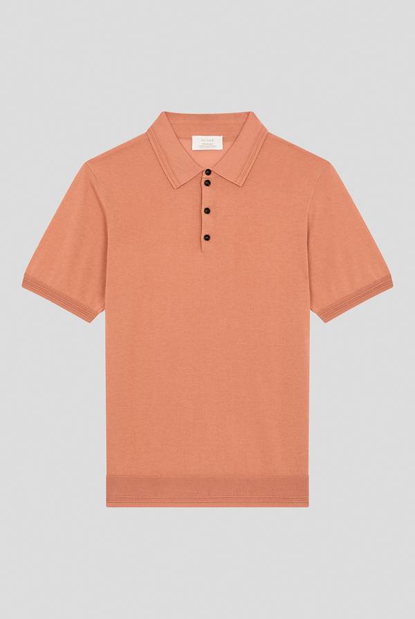 Pal Zileri Polo in cotone e tencel
