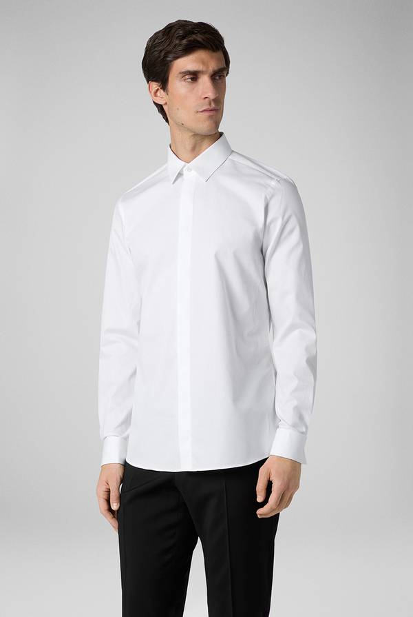 Pal Zileri Camicia Cerimonia collo piccolo In Linea