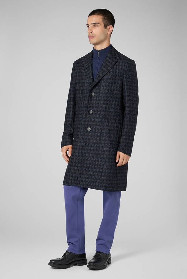Pal Zileri Cappotto pied de poule Italy