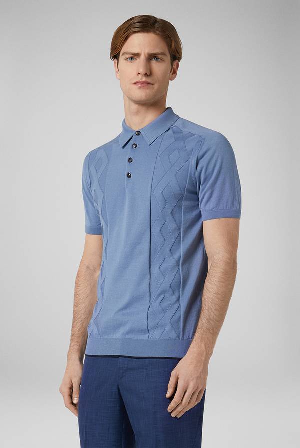 Pal Zileri Polo in maglia con calati Soddisfazione Garantita