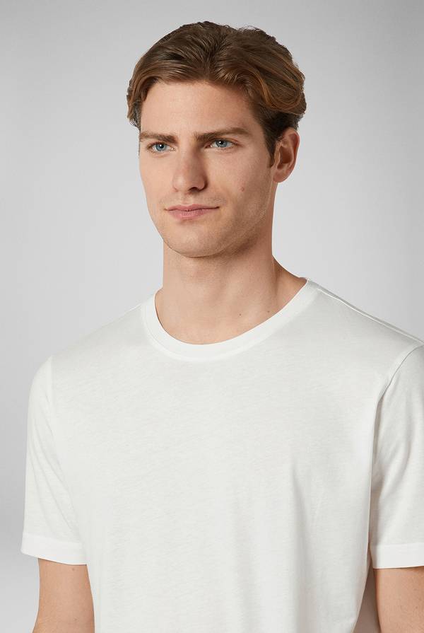 Pal Zileri T-Shirt in cotone nel colore bianco Promozione Limitata