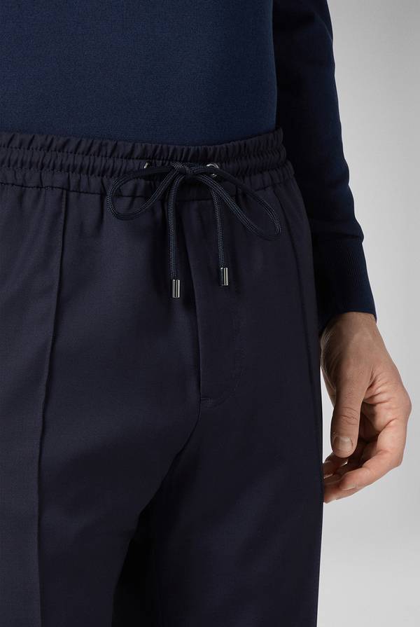 Pal Zileri Drawstring in lana Vendita Calda