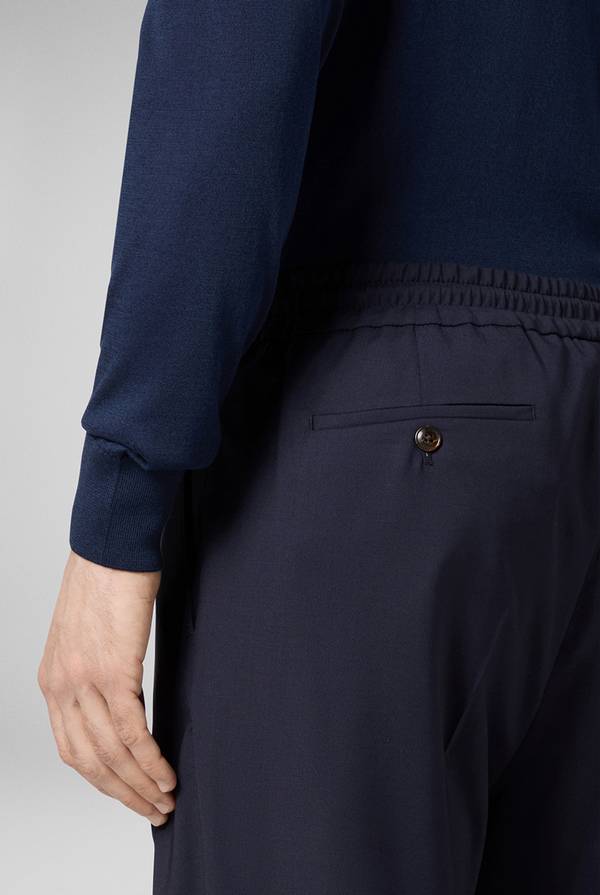 Pal Zileri Drawstring in lana Vendita Calda