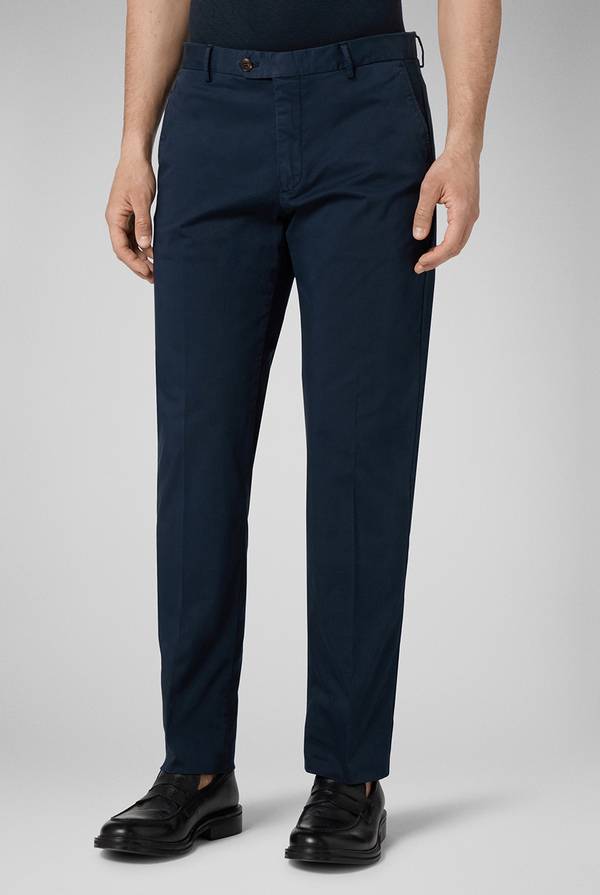 Pal Zileri Chino in cotone stretch tinto in capo Ultimi due giorni