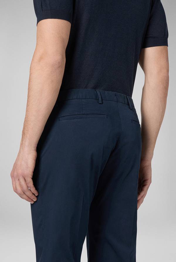 Pal Zileri Chino in cotone stretch tinto in capo Ultimi due giorni