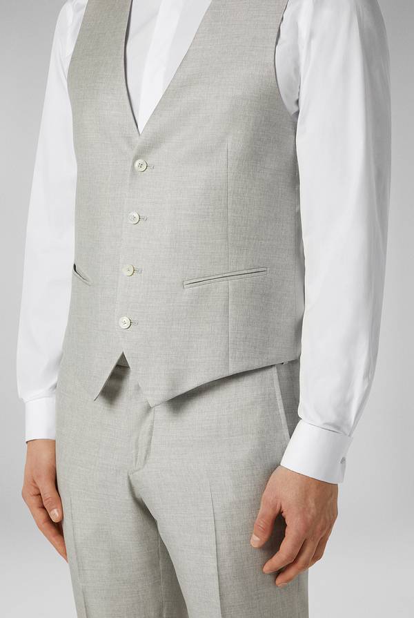 Pal Zileri Abito tre pezzi della linea Cerimonia in lana e viscosa stretch Fino al 60% di sconto