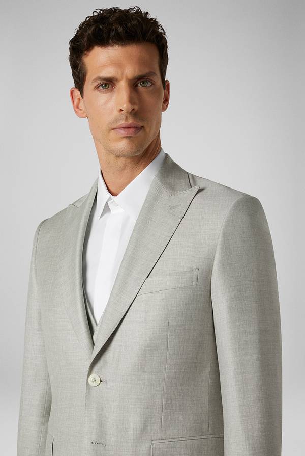 Pal Zileri Abito tre pezzi della linea Cerimonia in lana e viscosa stretch Fino al 60% di sconto