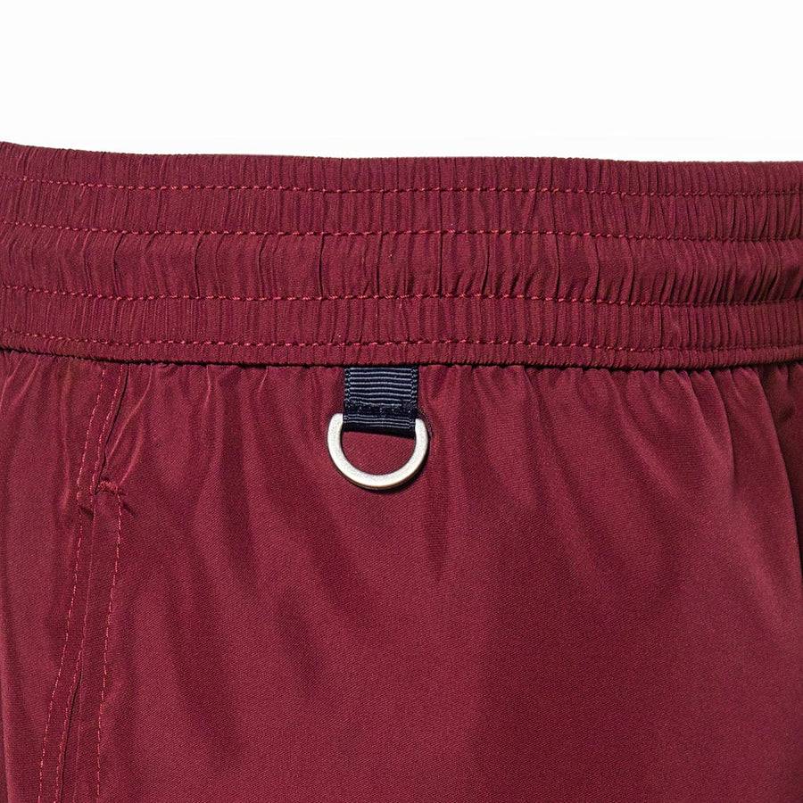 Paolo Pecora Boxer Mare Unisex Tinta Unita Bordeau Prezzo di fabbrica