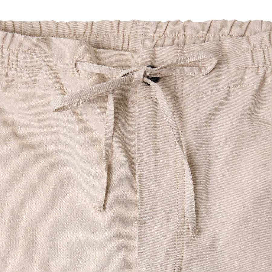 Paolo Pecora Pantalone in Tela di Cotone Lino - Sabbia Smaltimento dello stoccaggio