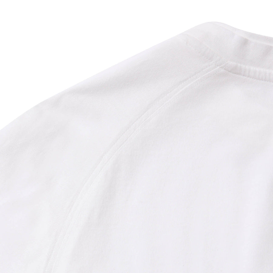 Paolo Pecora T-Shirt in Jersey Puro Cotone - Bianco Vendita calda