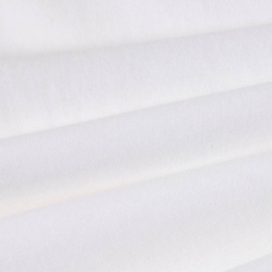 Paolo Pecora T-Shirt in Jersey Puro Cotone - Bianco Vendita calda