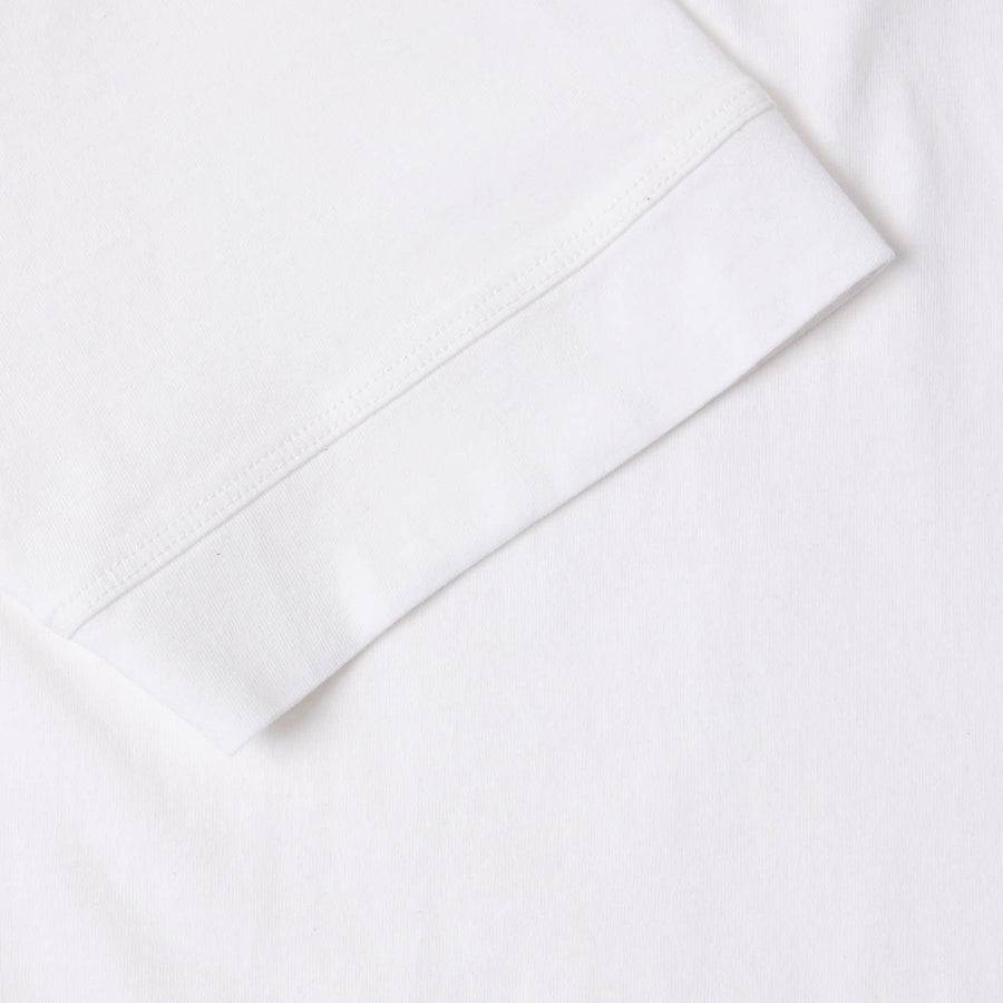Paolo Pecora T-Shirt in Jersey Puro Cotone - Bianco Grandi sconti