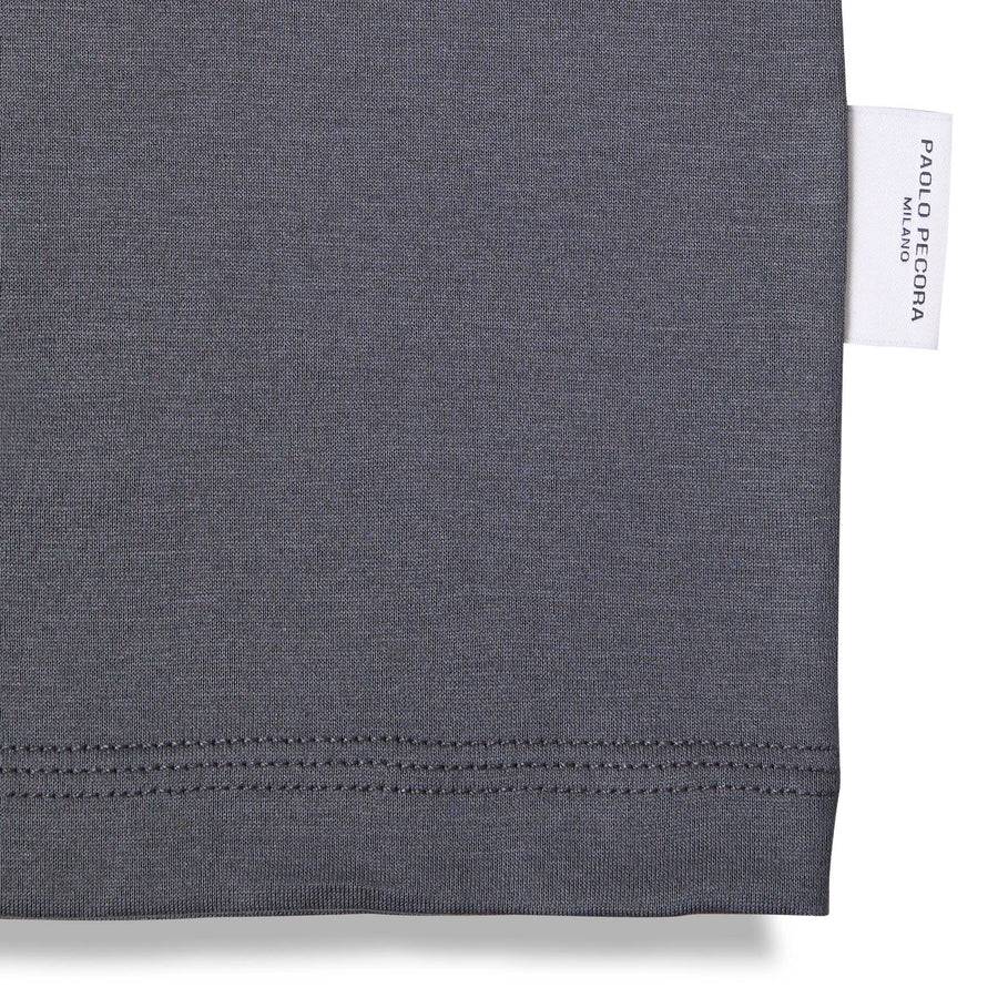 Paolo Pecora T-Shirt in Jersey Lucido - Antracite Bestseller
