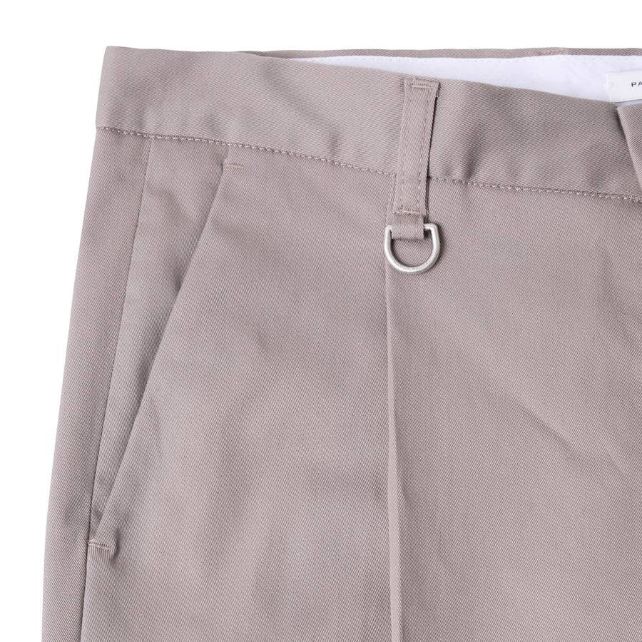 Paolo Pecora Chino Gabardina di Cotone Stretch - Tortora ACQUISTA ORA