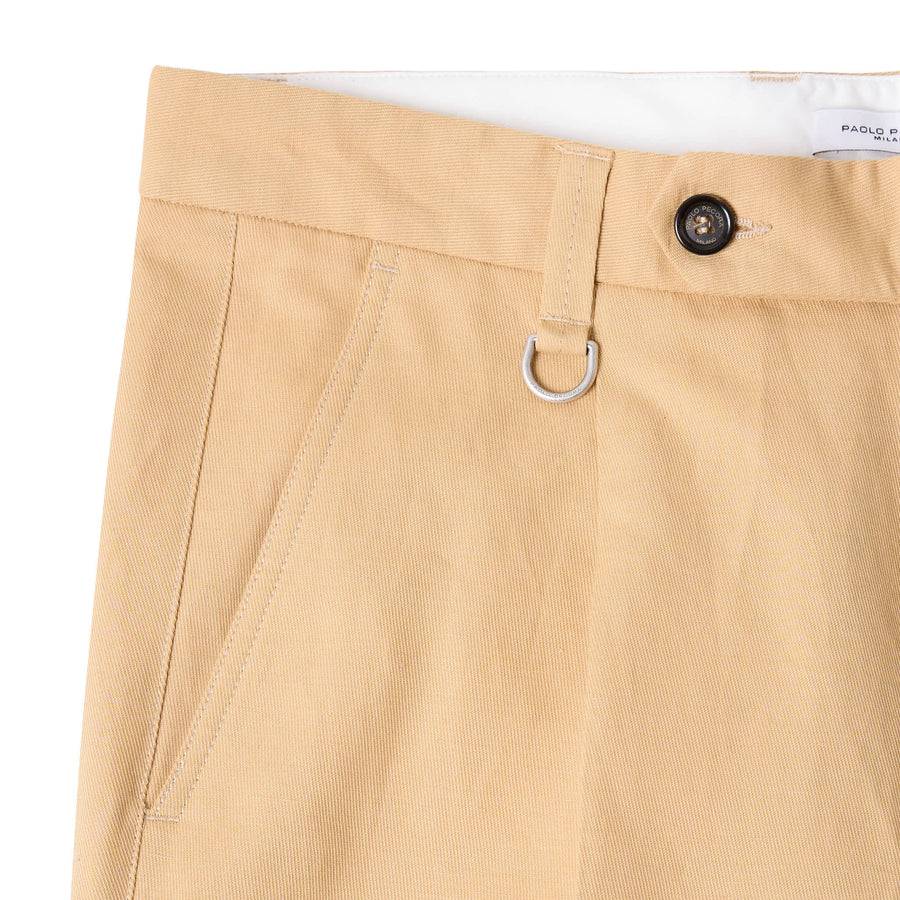 Paolo Pecora Chino in Tela di Cotone Lino - Curry Discount Store per i nuovi prodotti
