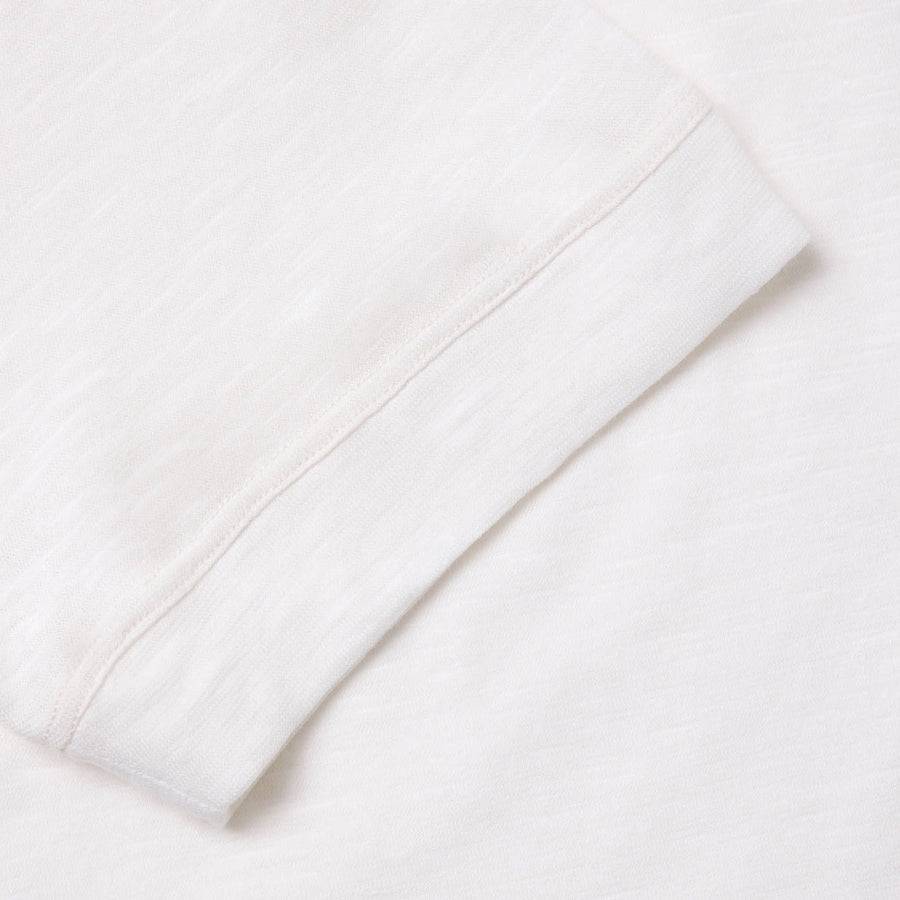 Paolo Pecora T-shirt Jersey Cotone Lino - Bianca In vendita