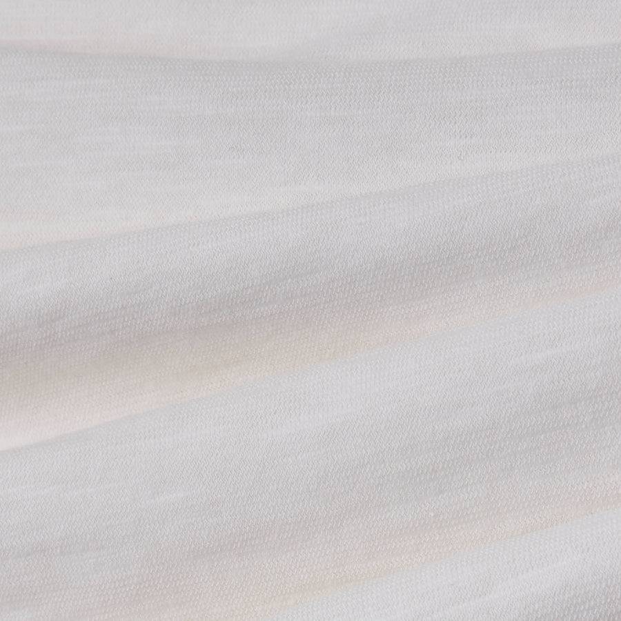 Paolo Pecora T-shirt Jersey Cotone Lino - Bianca In vendita