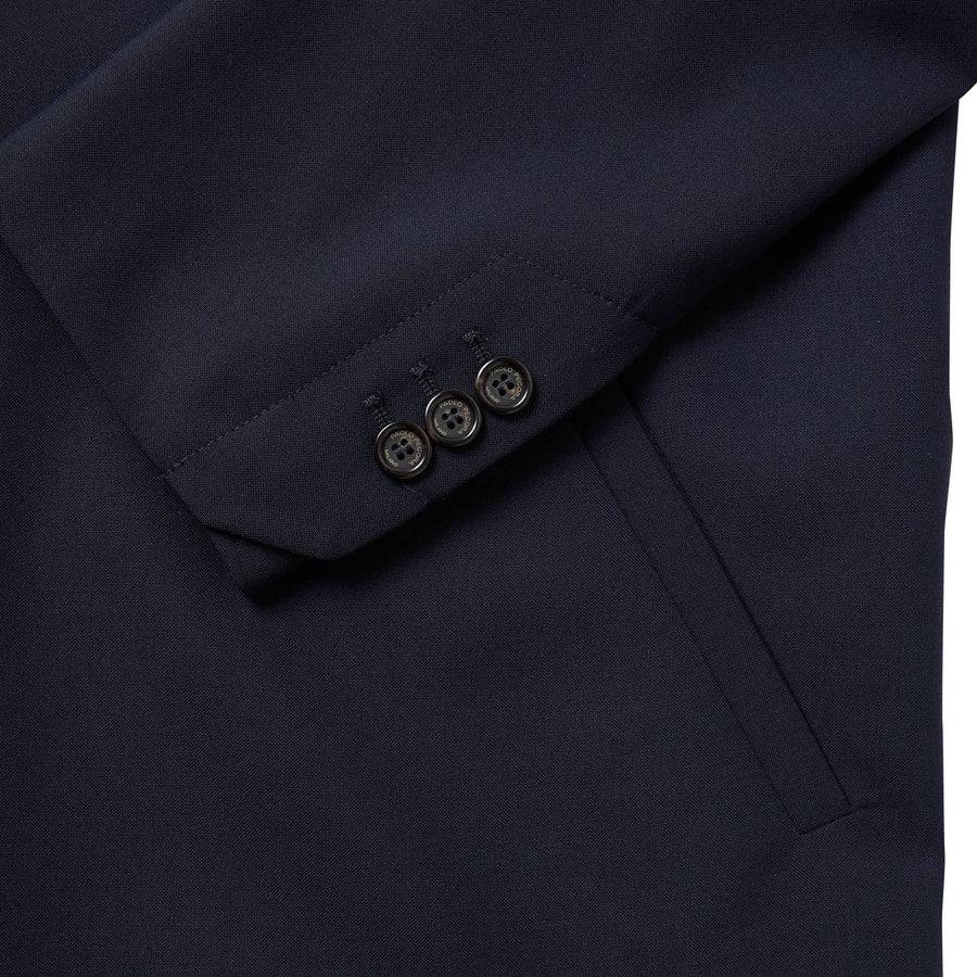 Paolo Pecora Giacca in Fresco Lana - Blu Navy 50% di sconto per tempo limitato