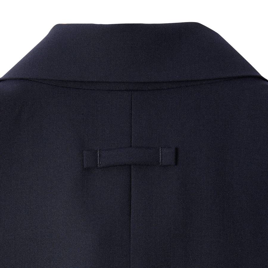 Paolo Pecora Giacca in Fresco Lana - Blu Navy 50% di sconto per tempo limitato