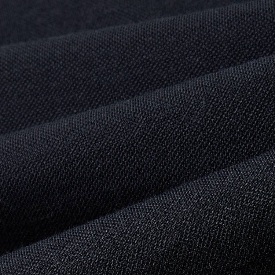 Paolo Pecora T-Shirt in Piquet Extrafine - Nera Prezzo Ridotto