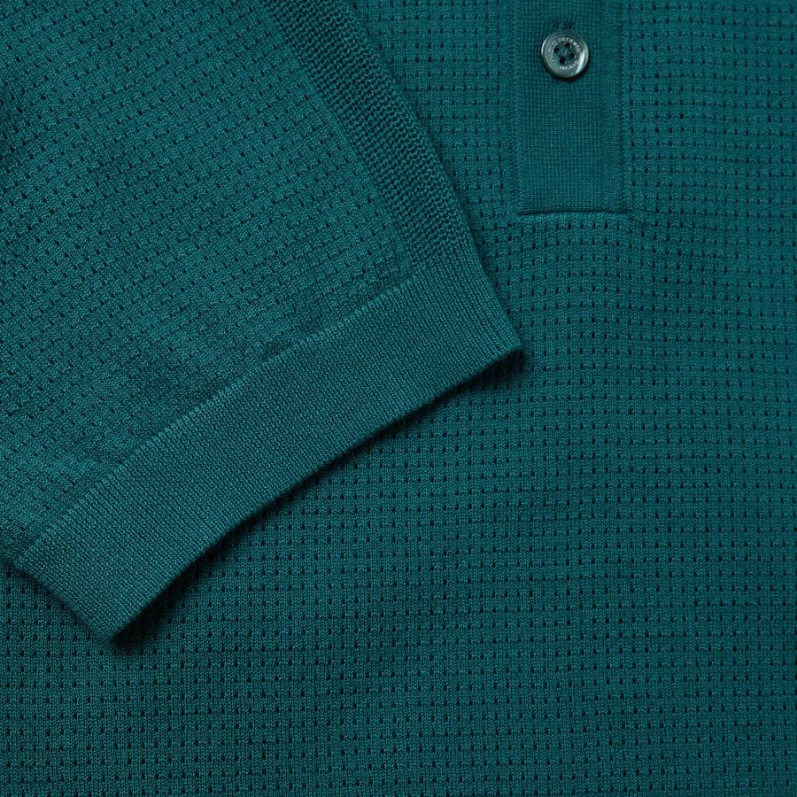 Paolo Pecora Maglia in Cotone Crepe Extrafine - Verde Malachite Convenienza
