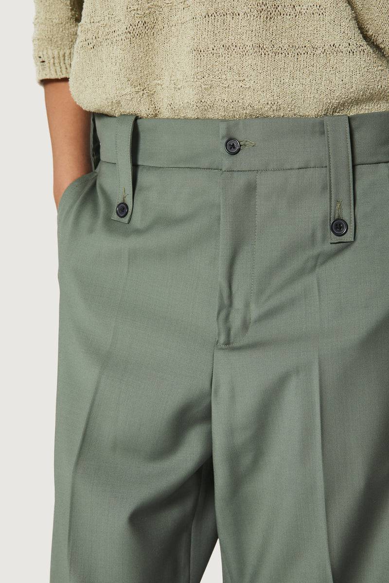 Paura KYROS CLASSIC PANTS SAGE Grandi sconti