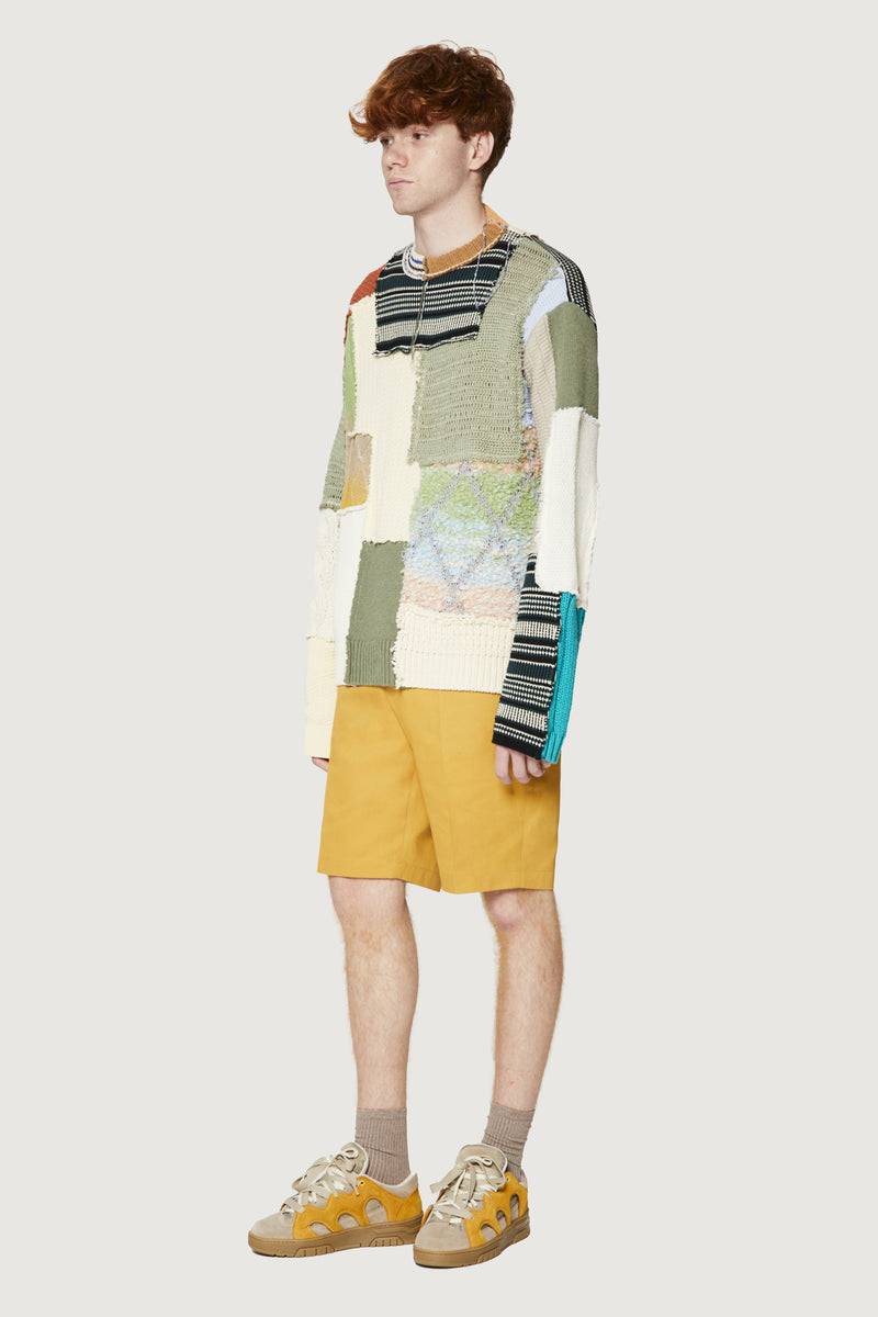 Paura UTOPIA PATCHWORK SWEATER MULTICOLOR Offerta speciale della fabbrica