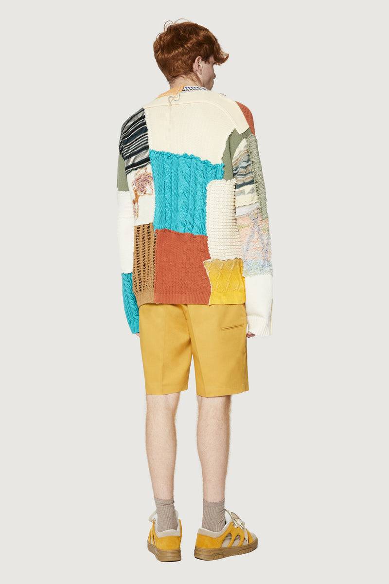 Paura UTOPIA PATCHWORK SWEATER MULTICOLOR Offerta speciale della fabbrica