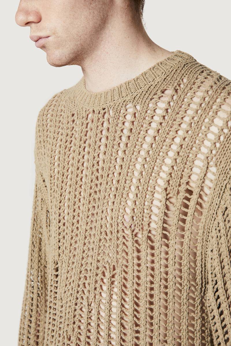 Paura RAOUL SWEATER MUD Prezzo Ridotto
