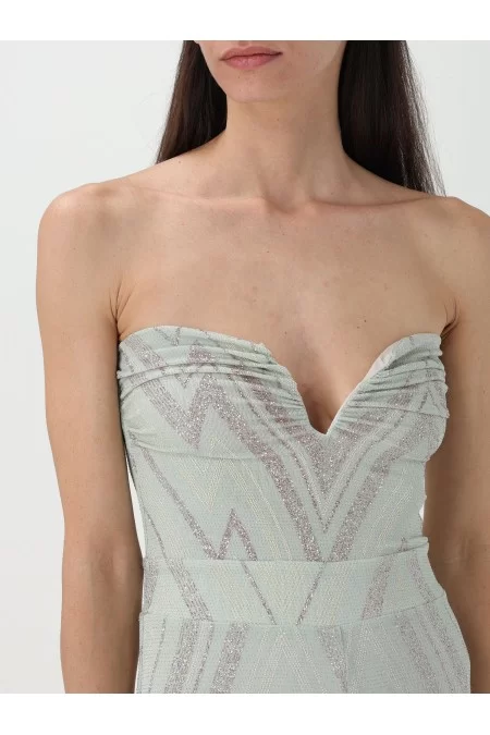 LIU JO COLLECTION TUTA CHEVRON C/BUSTIER Consegna Veloce
