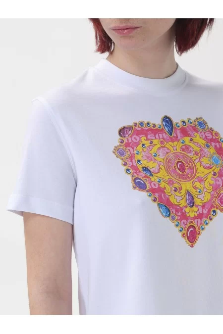 VERSACE Maglietta da donna VERSACE Marchio di lusso con qualità premium e design elegante Soddisfazione Garantita