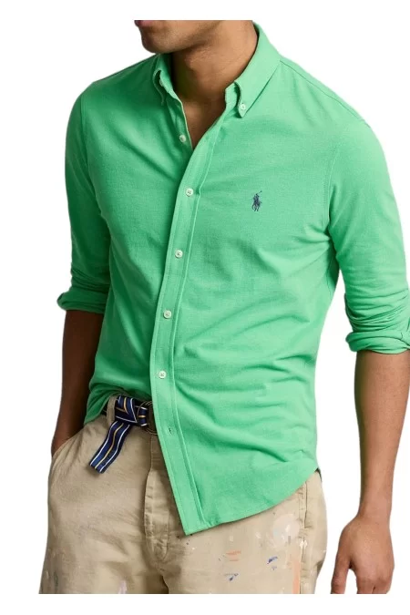 POLO RALPH LAUREN UOMO Camicia Uomo Polo Ralph Lauren Marchio di alta moda con design classico e qualità impeccabile. Tessuto di cotone pregiato, vestibilità comoda e elegante. Per l\'uomo moderno Fino al 65% di sconto