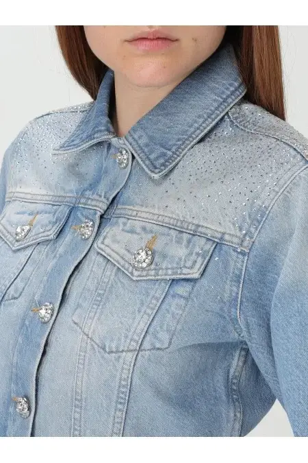 LIU JO BLUE DENIM GIUBBINO DENIM SCOOP Acquista Ora