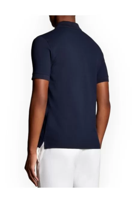 FAY POLO DB COLLAR PIQUET STR BICOLOR Sottocosto