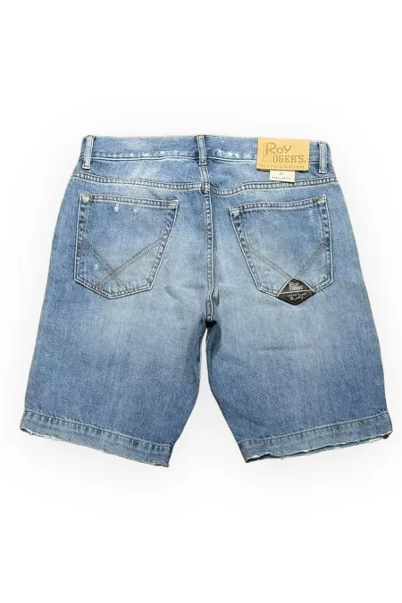 ROY ROGER'S BERMUDA 529 DENIM LIGHT ELAS SAMMY DENIM Vendita Calda