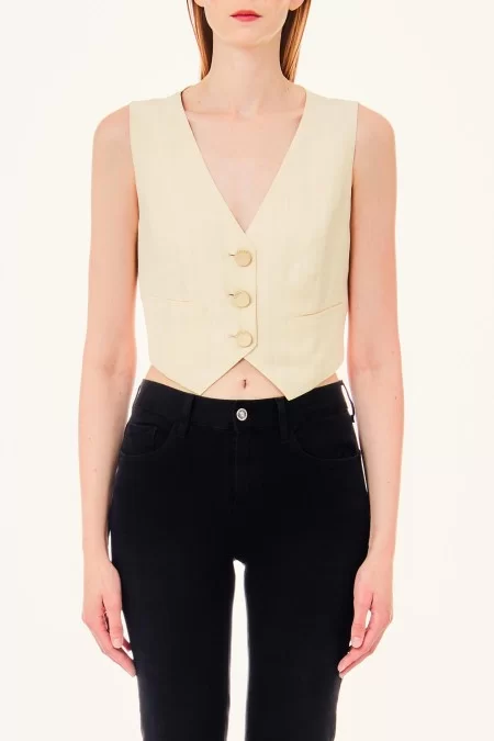 LIUJO JEANS CORE GILET TS NAV Offerta esclusiva