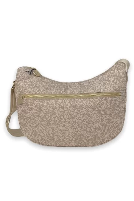 BORBONESE La borsa di BORBONESE è sinonimo di stile e qualità. Impressiona con il design italiano elegante e dettagli artigianali impeccabili. Perfect per ogni occasione. Grazie alla sua versatilità, si adatta perfettamente a Enormi sconti