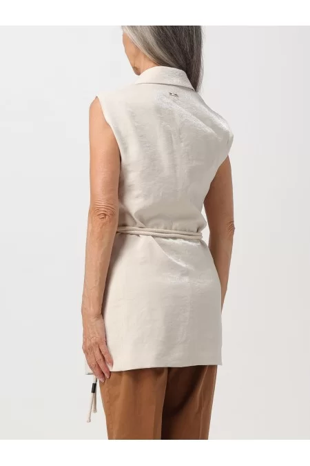 LIUJO JEANS CORE GILET LUNGO TWILL Spedizione Gratuita