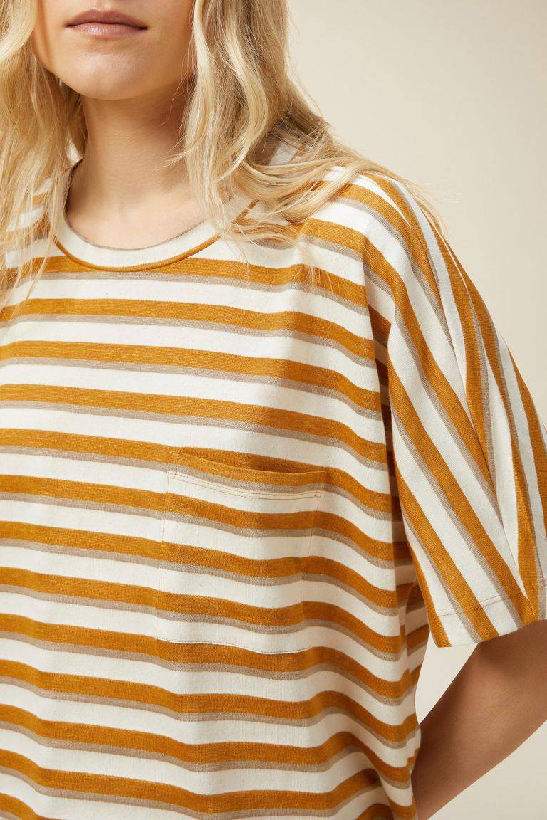 Pomandere T-shirt con taschino sul petto Promozione Limitata