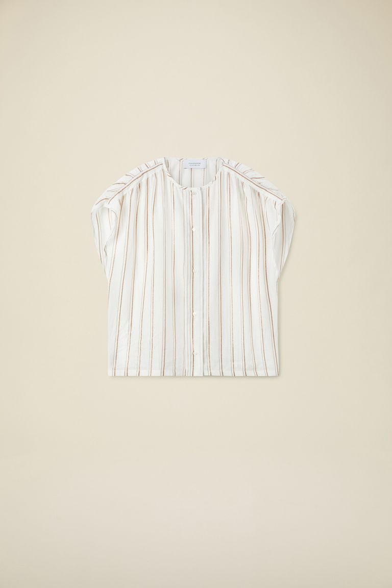 Pomandere Top rigato lurex Saldi Di Fabbrica