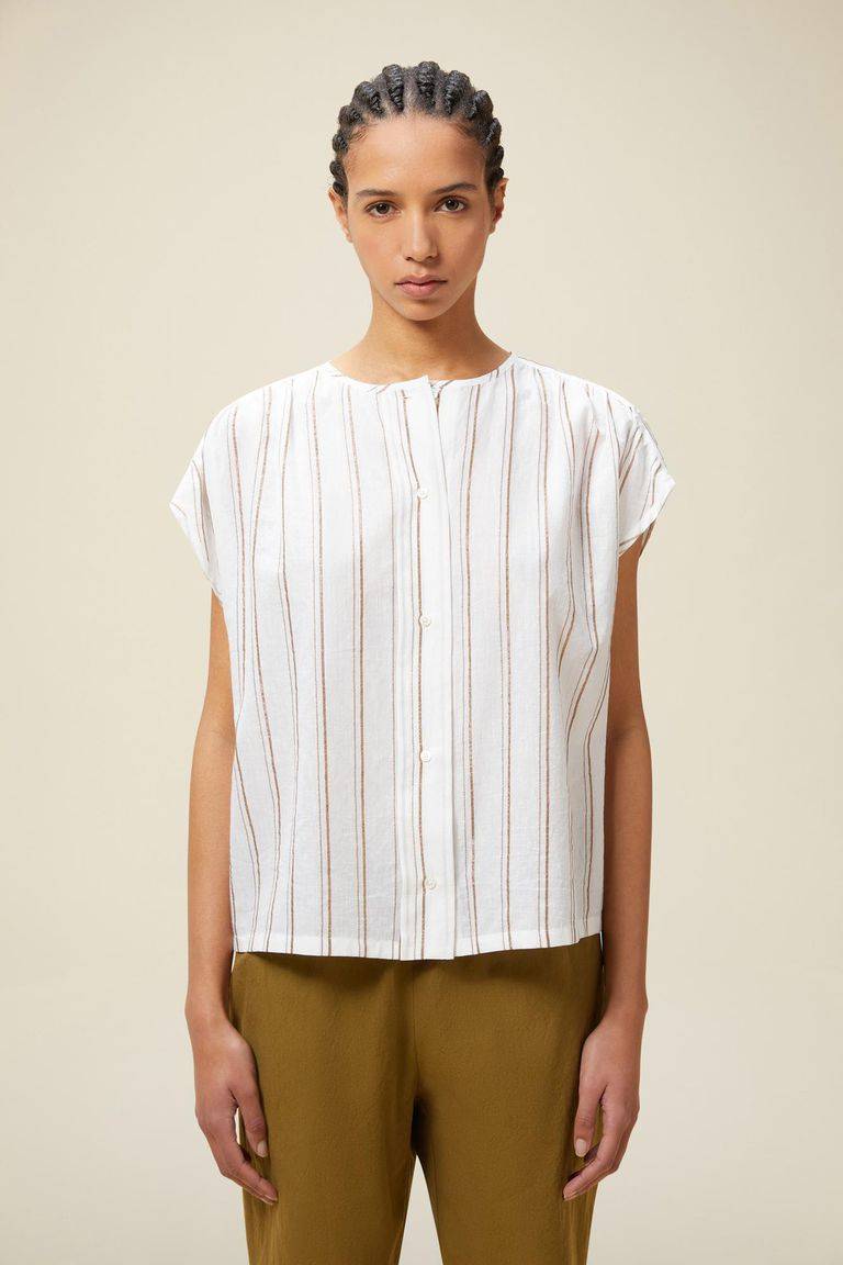 Pomandere Top rigato lurex Saldi Di Fabbrica