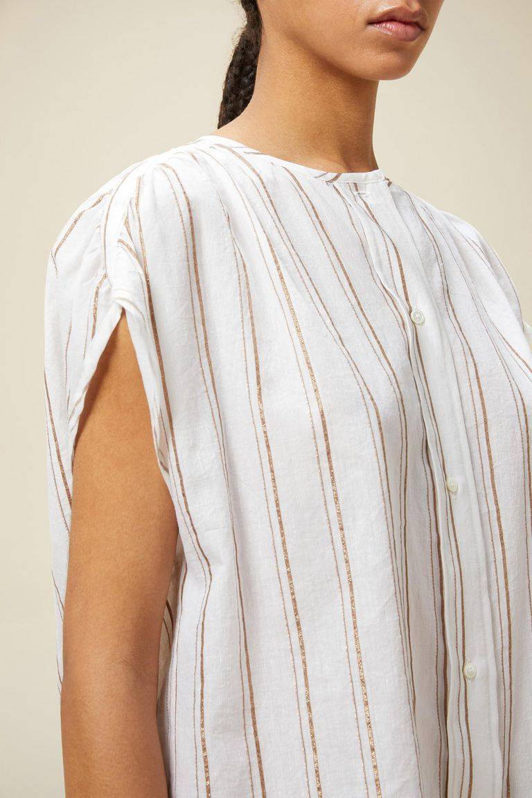 Pomandere Top rigato lurex Saldi Di Fabbrica