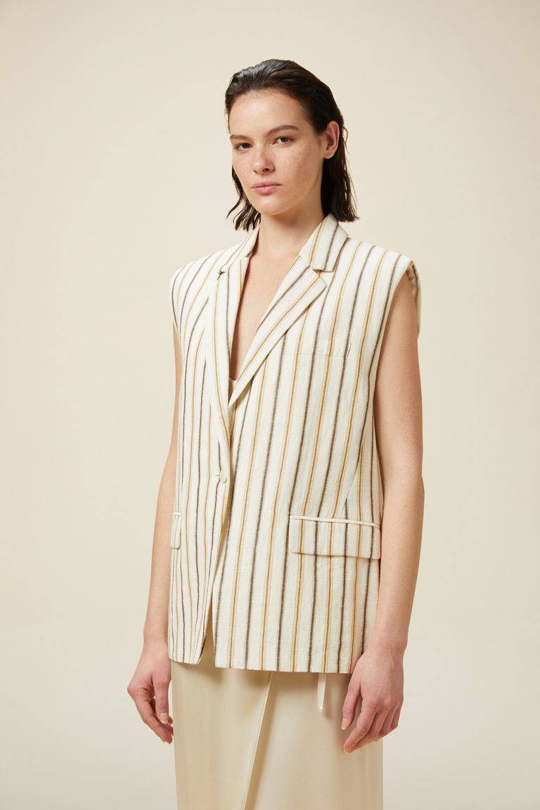 Pomandere Gilet rigato Convenienza