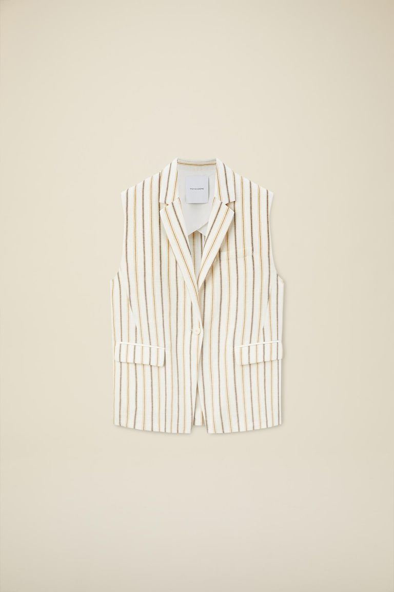 Pomandere Gilet rigato Convenienza