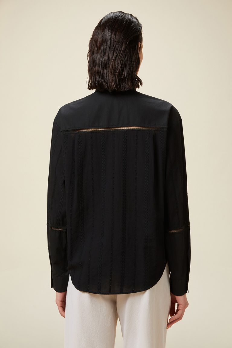 Pomandere Camicia con rouches Vendita Economica