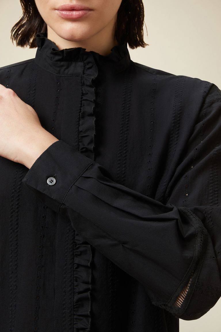 Pomandere Camicia con rouches Vendita Economica